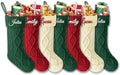 Christmas Stockings, Personalized Christmas Stockings with Names by Gemuniya