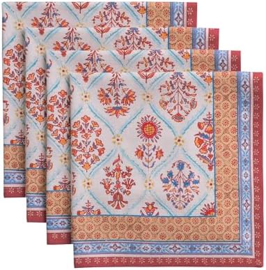 Maison d' Hermine Cloth Napkins Set of 4 Reusable 100% Cotton (20" x 20") by MaisondHermine