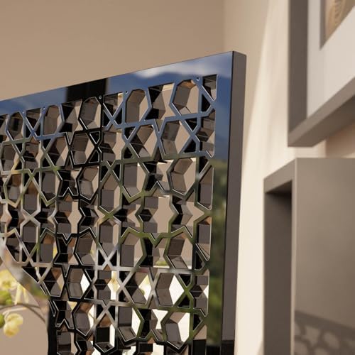 iwa concept Islamic Mihrab Acrylic Tabletop Decor - Arabic Calligraphy Mirror Effect Shelf Art - Modern Ramadan & Eid Home Decoration - Elegant Muslim Gift for Desk & Bookshel - Image 5