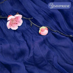 YMHPRIDE 12 Pack Cheesecloth Table Runner 35x120in Royal Blue Table Runner - Image 3