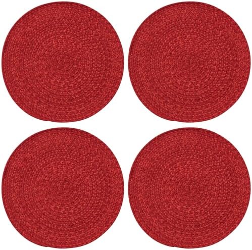 Park Designs Paprika Spice Bin Braided Placemat Set of 4 by ParkDesigns