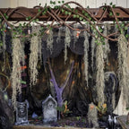 29 Pcs Halloween Haunted Swamp Decorations, Creepy Hanging Moss Garland by Bucherry