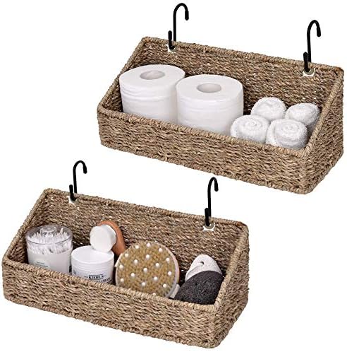 StorageWorks Woven Wall Baskets for Storage, Hanging Baskets for Organizing by StorageWorks