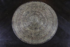 Senegal Placemats/African Bohemian Woven Seagrass Placemats/Natural Wicker Round Basket Placemats/Decorative Hanging Wicker Plates/Hanging Wall Decor (Black) - Image 4