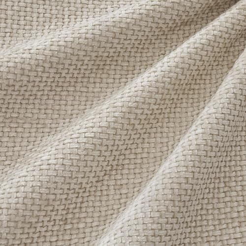 MIULEE Soft Decorative Chenille Pillow Covers Cream 16x16 Pack of 4 - Image 2