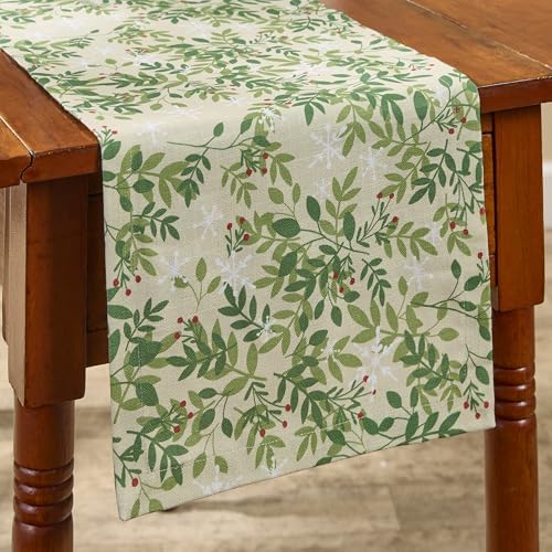 Park Designs Snowflakes and Berries Table Runner 13" x 54" by ParkDesigns