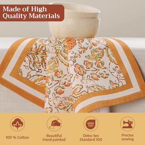 Maison d' Hermine Cloth Napkins Set of 4 Reusable 100% Cotton (20" x 20") - Image 3