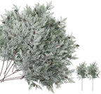 Giegxin 18 Inch Christmas Snow Frosted Pine Branches by Giegxin