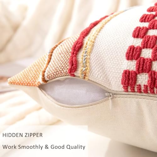 Boho Throw Pillow Covers Decorative Neutral Farmhouse Pillow case - Image 3
