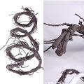 118" Brown L Fake Flexible Tree Trunk Twig Cane Grapevine Garland Hanging by Fosolasi