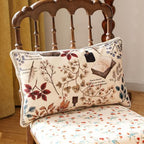 ISAENNE Designer French Velvet Throw Pillow Cover,Set of 2,20"x12"-Xipeia - Image 2