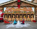 HunnmingRe 16 x 7ft Christmas Garage Door Cover, Reindeer - Image 6