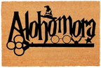 Funny Coir Doormat Alohomora Welcome Front Porch Patio Decor Doormat for The Entrance Way Indoor% Outdoor Personalized Rug with Heavy-Duty Non Slip Outdoor Coconut Coir Doormat 23.6 x 15.7inch by XLQHYH