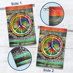 FLAGWIX Peace Sign Hippie Flags, Peace Flag, House Flag (29.5'' x 39.5'') - Image 3