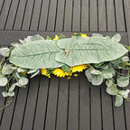 Wedding Arch Flowers 30 Inch Rustic Artificial Floral Swag Decor - Image 6