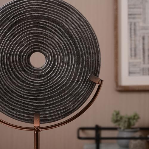 HAUCOZE Modern Home Decor Abstract Sculpture Table Centerpiece Art 13.4inch - Image 6