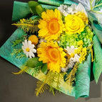 Bonsion Preserved Flowers Yellow Gifts for Women, Flower for Delivery, Preserved Sunflower Bouquets, Birthday Gifts for Grandma, Mothers Day Flowers for Wife - Image 4