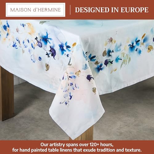 Maison d' Hermine Table Cloth Square Table Reusable 100% Cotton 54"x54" - Image 2