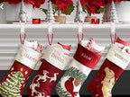 Vintage White Christmas Stocking Hooks Set of 6 – Weighted Metal Mantle Stocking Hangers with Non-Slip Base for Fireplace, Shelf, TV Stand or Dresser Decor - Image 4