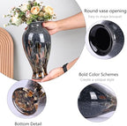 Smoked Hand Blown Glass Vase 11.8" Tall Beautiful Designer Flower Vase - Image 4