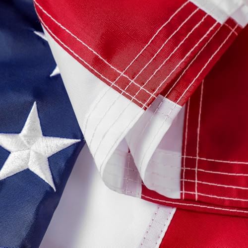 American Flag 5x8 ft: Long Lasting and Heavy Duty Nylon US Flags - Image 4