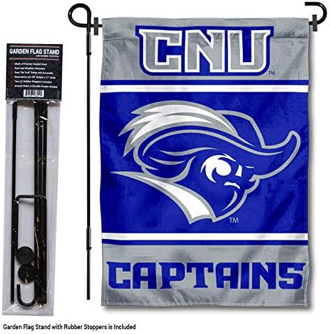 Christopher Newport Captains Garden Flag with Stand Holder - Image 2