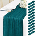 12 Pack Teal 10Ft Cheesecloth Table Runner by Unknown