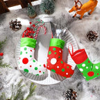 Realspring 48 Pcs Mini Christmas Stockings 6 Inches - Image 6