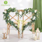Alecono 200pcs Mixed Eucalyptus Leaves Stems Bulk, 4 Kinds Artificial Greenery Stems Faux Sliver Dollar Fake Greenery for Centerpieces Wedding DIY Bouquets Floral Arrangement Party Decor - Image 6