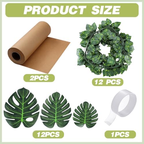 2 Sets Jungle Theme Party Decoration Vine for Classroom,Classic - Image 3