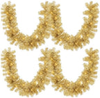 Hotop 2 Pcs 9 ft Gold Artificial Christmas Garland by Hotop