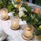 72 Pack Votive Candle Holders, Tea Light Candle Holders for Centerpieces - Image 7