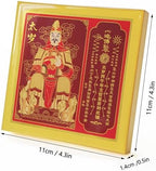 2026 Fengshui Wen Zhe Xing Jun Tai Sui Plaque Home Decorating w5702 - Image 2
