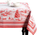 Maison d' Hermine Table Cloth Rectangle Table Reusable 100% Cotton 70"x140" by MaisondHermine