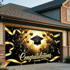 ANNA QUEEN 7x16 ft Garage Door Banner,Reusable Large Outdoor Backdrop for Tropical,Patriotic,Graduation and Christmas Party Decorations (Class of 2026) - Image 6