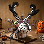 Daifunli Halloween Table Centerpieces Decorations, Witch Boot and Pumpkin - Image 5