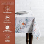 Maison d' Hermine Table Cloth Rectangle Table Reusable 100% Cotton 60"x108" - Image 2