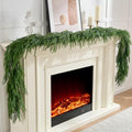 CLEANGOR 4Pcs 6FT Norfolk Pine Garlands for Christmas Decorations Indoor by Cleangor