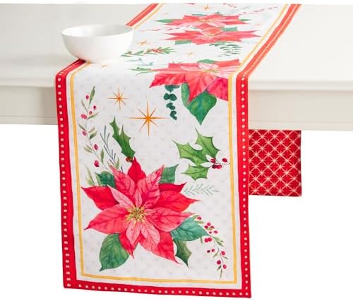 Maison d' Hermine Table Runner 100% Cotton 14.50" x 108" (Double Layer) by MaisondHermine