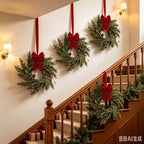 6 Pcs Small 4th of July Hanging Wreaths for Cabinets Patriotic Mini Candle Ring Wreath with Red White Blue Flowers Artificial Independence Day Wreath for Front Door (4, Mini Red Berries) - Image 7