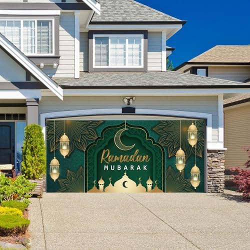 Ramadan Mubarak Garage Door Banner 6 x 13 FT - Image 3
