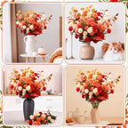 Thiccywoov 24 Pcs Fall Artificial Floral Arrangement, Faux Mum Stems - Image 4