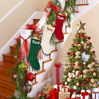 Personalized Christmas Stockings with Embroidered Name,Custom Xmas Stocking - Image 7