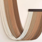 Achart Large Macrame Wall Hanging Dip Dyed Yarn Tapestry Ombre Yarn - Image 4