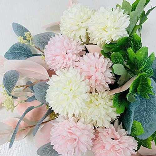 Artificial Flowers with Vase Flower Arrangements for Home Decoration - Image 2