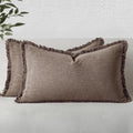 MIULEE Linen Decorative Fall Lumbar Throw Pillow Covers Malt Ball 12x20 by MIULEE