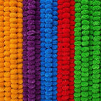 Giegxin 15 Pack 5ft Marigold Garland for Decor, 5 Colors by Giegxin