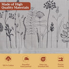 Maison d' Hermine Table Cloth Rectangle Table Reusable 100% Cotton 60"x90" - Image 3