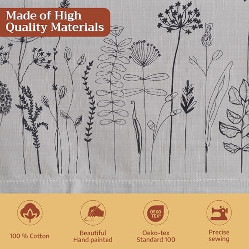 Maison d' Hermine Table Cloth Rectangle Table Reusable 100% Cotton 60"x90" - Image 3