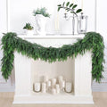 Rowfad 9Ft Cedar Pine Garland for Mantle Christmas Decorations, 1 Set by RowfadFlora